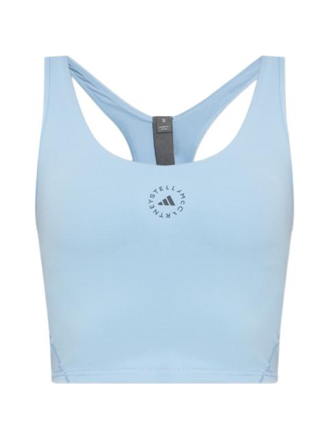 adidas logo racerback tank top