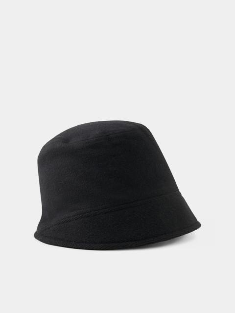 BOGNER Amoux knitted bucket hat in Black