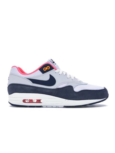 Nike Air Max 1 Pure Platinum Midnight Navy Racer Pink (W)