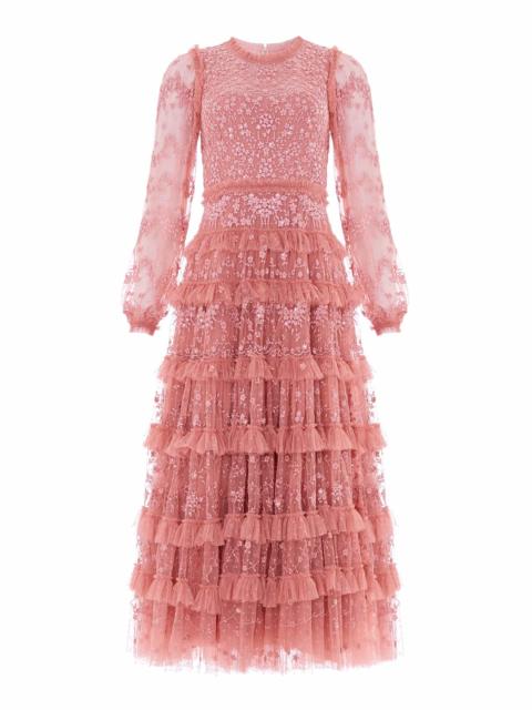 Needle & Thread Blossom Lace Ankle Gown