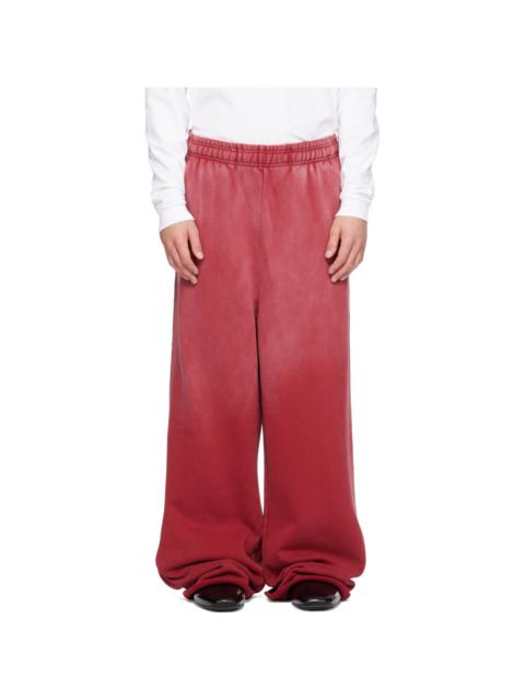 entire studios Red Full Sweatpants