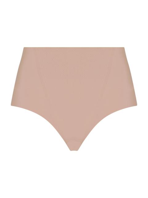 commando Women's Zone Smoothing High-Waist Thong - Beige