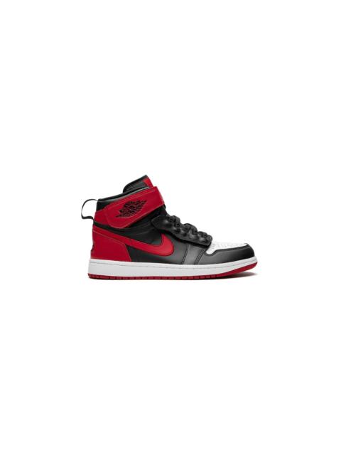 Air Jordan 1 Hi Flyease "Bred White Toe" sneakers