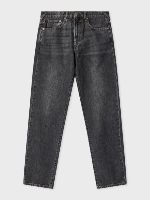 Paul Smith Relaxed Tapered-Fit Mid-Wash Black Jeans