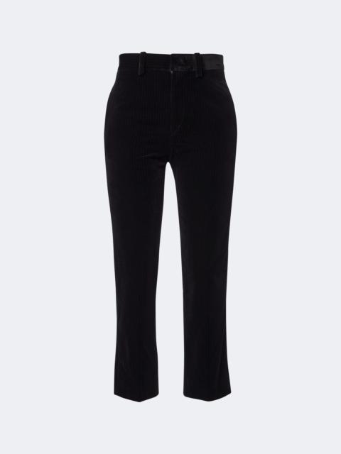 Isabel Marant Roaya cotton velvet straight pants