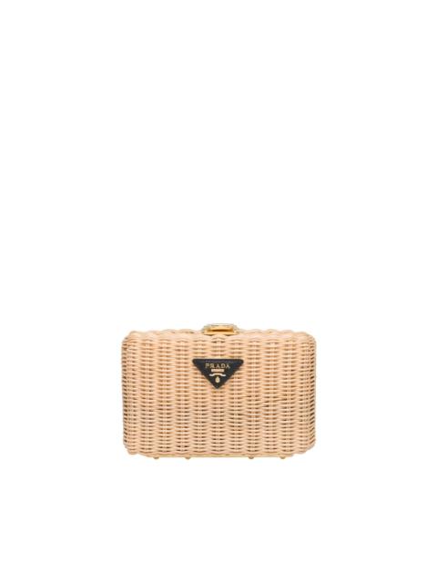 Prada Wicker Clutch