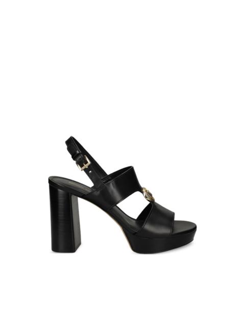 MICHAEL KORS Erin buckle logo sandals