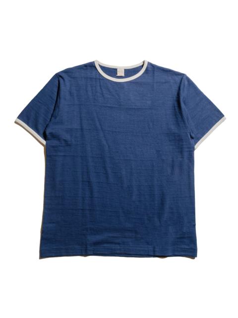 Warehouse & Co. Lot. 4059 Ringer T Plain Navy/Cream