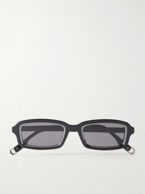 Dior DiorSymbol S2I Rectangular-Frame Acetate Sunglasses