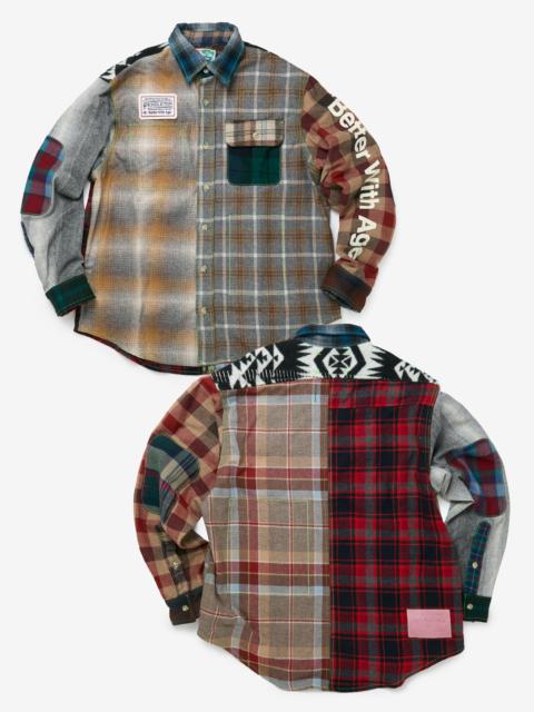 *Better With Age WHITNEY REVERSIBLE FLANNEL OVERSHIRT (MULTI)
