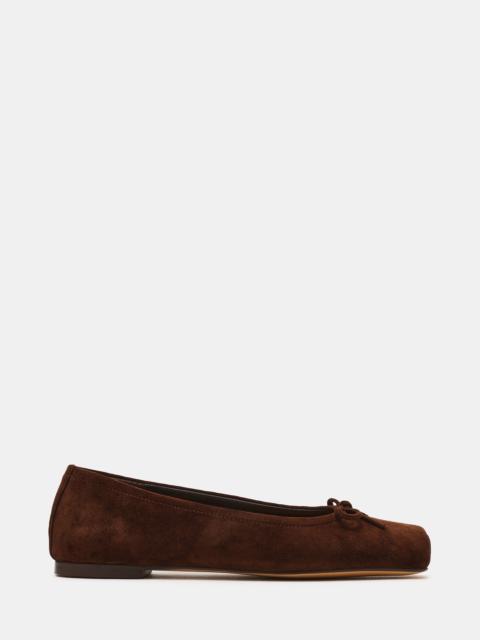 STEVE MADDEN ELEVE CHOCOLATE BROWN SUEDE