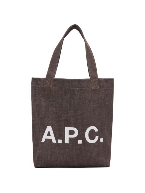 A.P.C. Brown Lou Small Tote