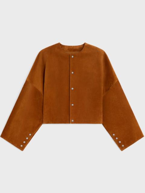 CELINE cardigan jacket IN SUEDE