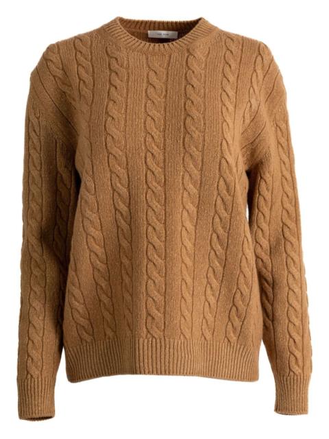 The Row Lido cable-knit sweater