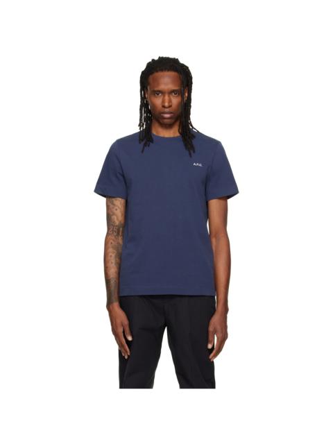 A.P.C. Navy Oliver T-shirt