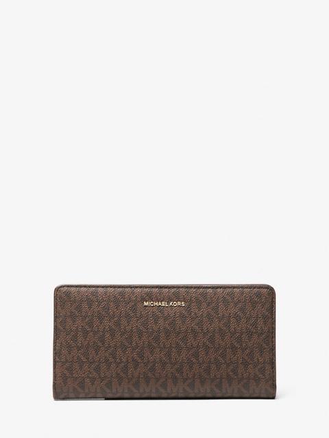MICHAEL KORS Bryant Large Signature Logo Snap-Front Wallet