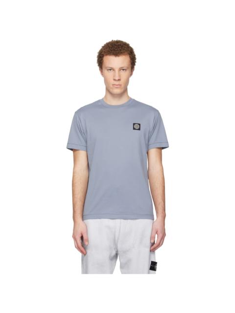 Stone Island Blue 2100027 60/2 Cotton Jersey T-shirt
