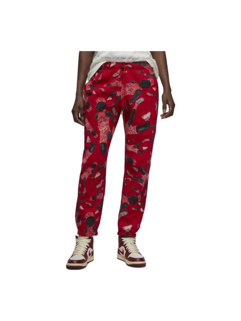 Jordan (WMNS) Air Jordan Artist Series by Parker Duncan Pants 'Red' DX0405-687