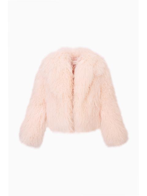 LoveShackFancy Brendine Shearling Jacket