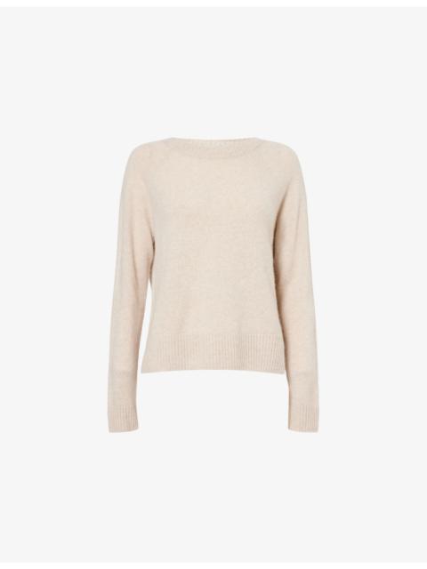 WEEKEND Max Mara Raglan-Sleeve Round-Neck Cashmere Jumper