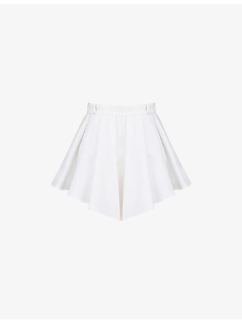 House of CB Lumi Flared Cotton Mini Shorts
