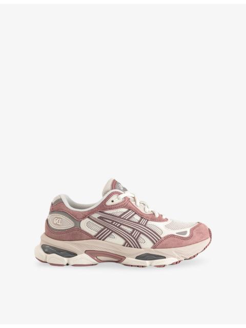 Asics Gel-NYC 2.0 Suede and Mesh Trainers