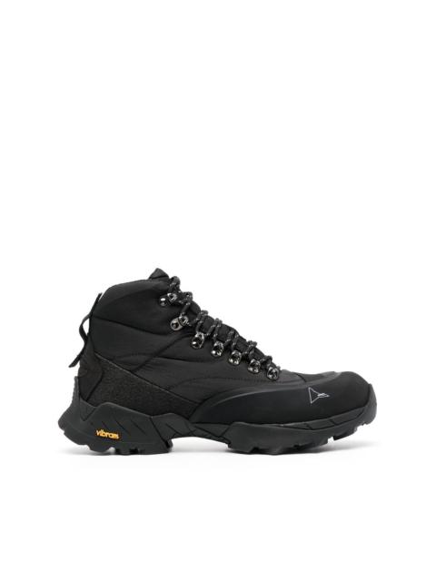 ROA Andreas Strap lace-up ankle boots