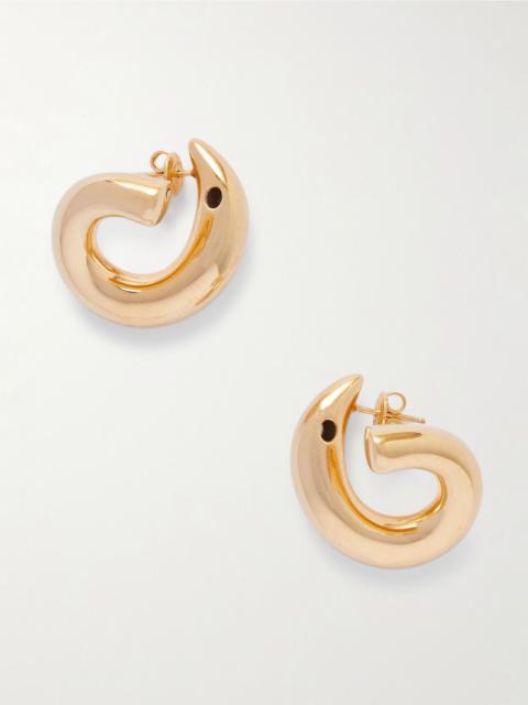 Bottega Veneta Sardine gold-plated earrings Gold