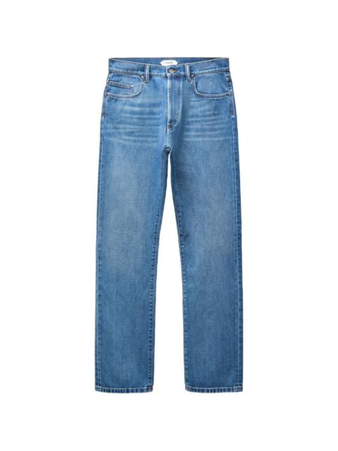 VERSACE logo-patch jeans