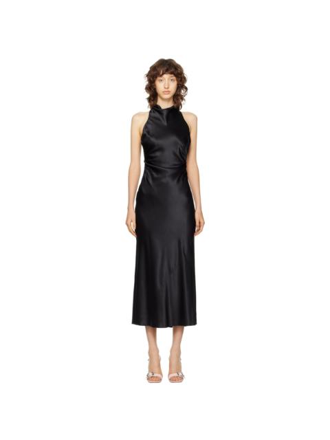 Reformation Black Casette Maxi Dress