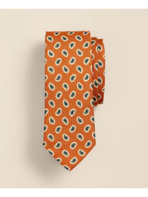 Brooks Brothers Linen-Silk Pine Tie