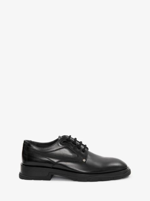 Men's Slim Tread Lace-up in Black