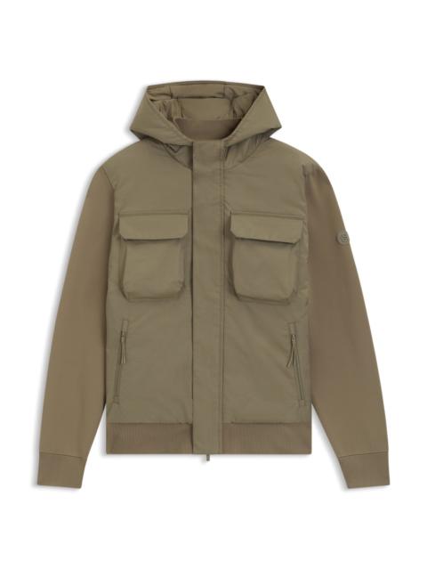 BOSS HOODED REGULAR-FIT JACKET WITH GORE-TEX®