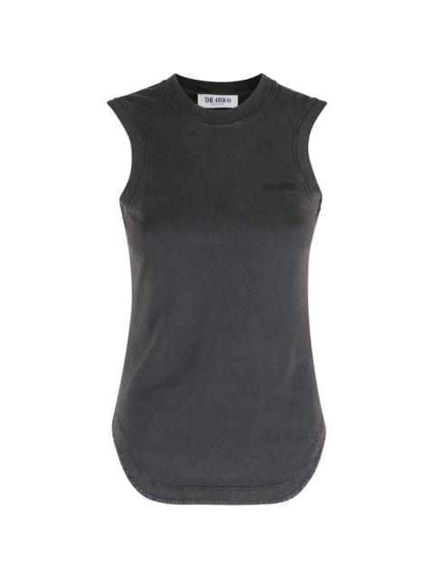 THE ATTICO logo-detail tank top