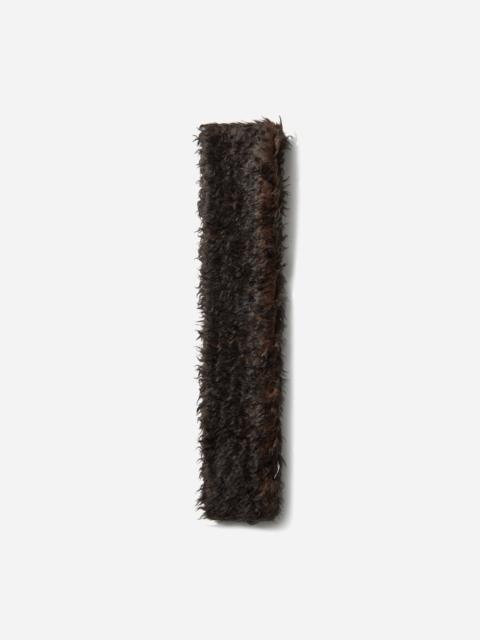 Our Legacy Floss Scarf Ombre Brown