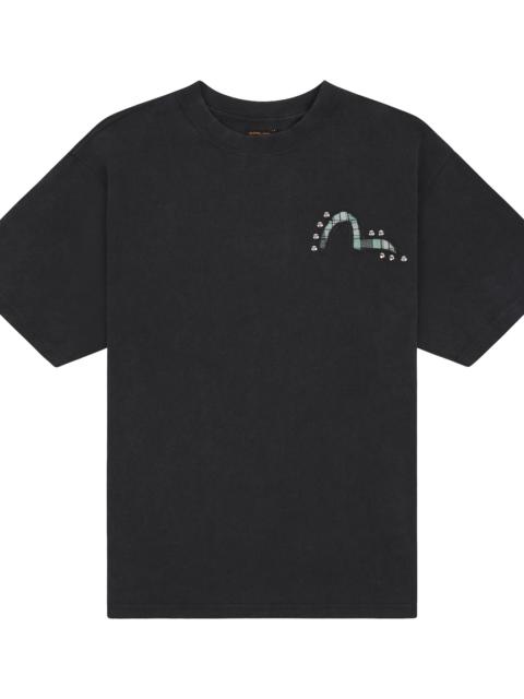 EVISU Daicock Printed Tee "Black" 2EAHTM6TS7006RXCT BLKX