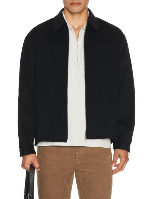 FRAME Double Face Zip Shirt Jacket