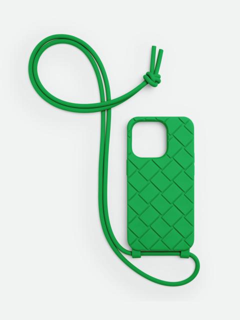 Bottega Veneta iphone 14 pro case on strap