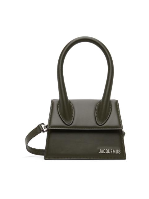 JACQUEMUS Green 'The medium Chiquito' Bag