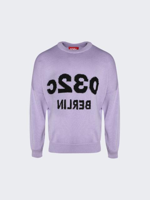 032c Selfie Sweater Washed Lilac