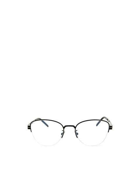SAINT LAURENT cat-eye frame glasses
