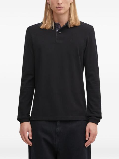Barbour long-sleeved polo shirt