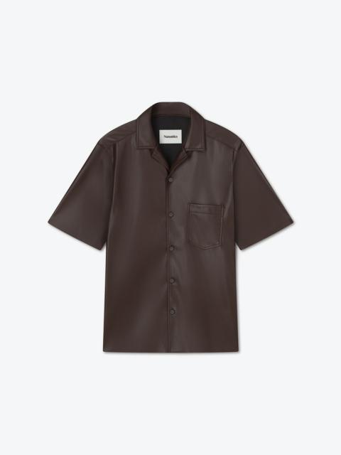 BODIL - Short-sleeve shirt - Coffee ground