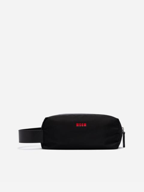 MSGM Nylon beauty case