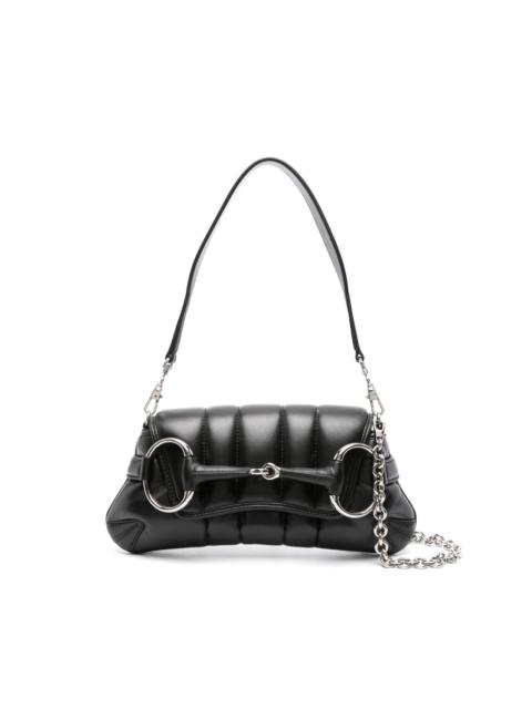 GUCCI mini Horsebit quilted shoulder bag