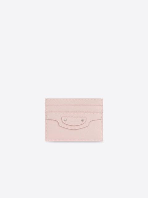 BALENCIAGA Women's Neo Classic Card Holder in Pink