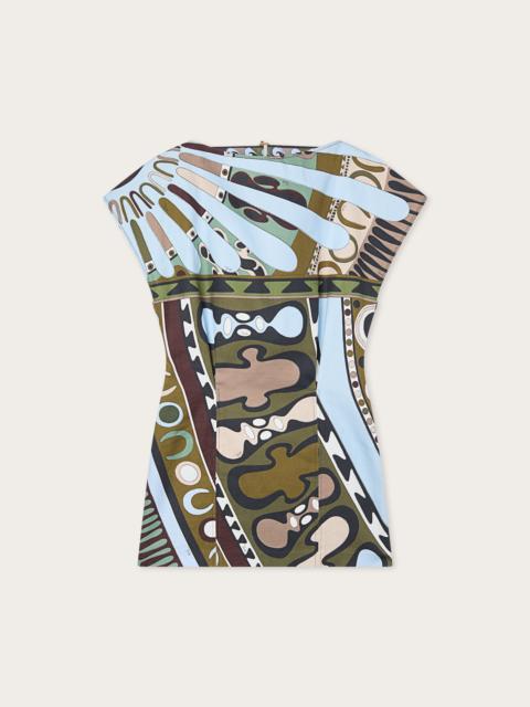 PUCCI SOLEIL PRINT PANAMA DRESS