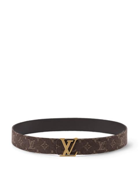 Louis Vuitton LV Initiales Monogram Denim 40mm Belt