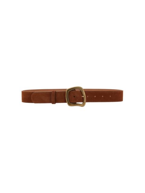 GABRIELA HEARST Simone Medium Leather Belt brown