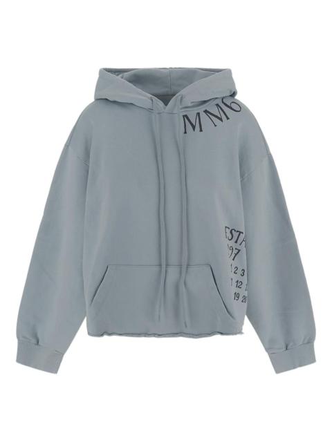 MM6 Maison Margiela logo-print hoodie
